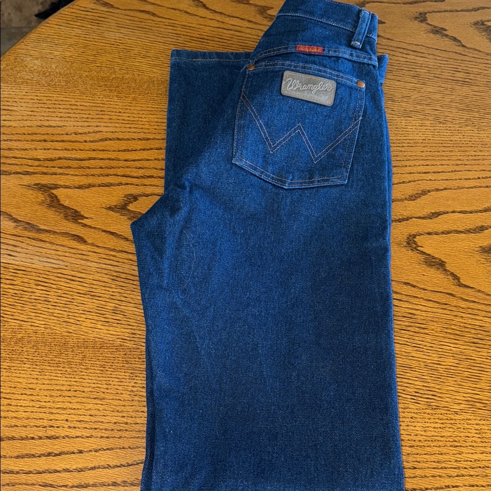 Wrangler Dark Blue Denim jeans